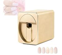 Imprimante numérique 3D pour nail art, imprimante d'art numérique intelligente, réalisation en 30 secondes, peut stocker plus de 1000 motifs, compatible WiFi/DIY/USB.(Brass)