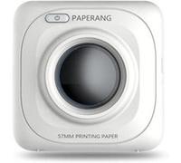 Imprimante Photo de poche PAPERANG P1 Imprimante Thermique Impression Instantanée Connexion Bluetooth 4.0 Cadeau - Blanc Blanc G