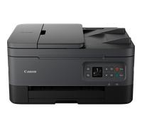 Imprimante photo jet d'encre couleur 3-en-1 sans fil Canon PIXMA TS7450i, noire