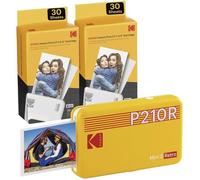 Imprimante Photo Mobile - Kodak - Mini 2 Retro - Bluetooth - 5,4 x 8,6 cm - Jaune