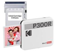Imprimante Photo Portable - KODAK - Mini 3 Retro - 4PASS - Bluetooth - 7,6x7,6cm - Blanc
