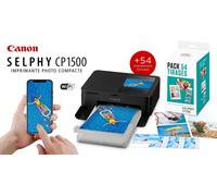 Imprimante photo portable SELPHY CP1500 - Noir CANON
