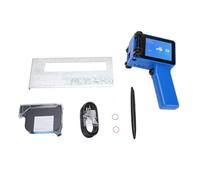 Imprimante Portable à Jet à Jet de Poche à la Main puissante pour Le supermarché Express Blue Color HD LED 4,3 Pouces écran Tactile