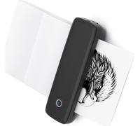 Imprimante portable à transfert thermique A4 Connecteur USB sans fil avec ordinateur mobile 56 mm/77 mm/107 mm/210 mm/216 mm (2in/3in/4in/8in/8,5in) Lettres américaines A5 Format papier pour écoles de