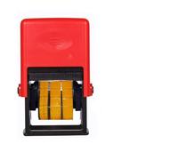 Imprimante Portable, Bouteille de sac en plastique alimentaire portable en métal peut tampon de date encre noire à séchage rapide imprimante de date sceau machine à emboutir pointillé solide Imprimez