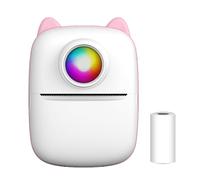 Imprimante Portable Sans Fil - Mini Thermique Pour Téléphone, Impression Instantanée Noir Et Blanc Notes Listes Photos | Maison Bureau Étudiant Voyage Artisanat Scrapbooking, Performances Étendues