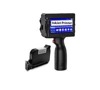 Imprimante portative à jet d'encre, Imprimante à jet d'encre portative d'imprimante d'étiquettes for l'imprimante portative d'identification numérique de codes à barres par lots 12.7mm Imprimante pour