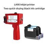 Imprimante portative à jet d'encre, Mini imprimante portable, imprimante portable à code-barres 2D, codeur d'emballage d'étiquettes de motif, résistant à la décoloration à jet d'encre Imprimante pour