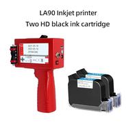 Imprimante portative à jet d'encre, Mini imprimante portable, imprimante portable à code-barres 2D, codeur d'emballage d'étiquettes de motif, résistant à la décoloration à jet d'encre Imprimante pour