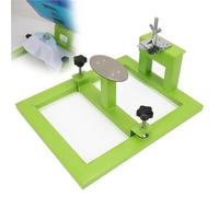 Imprimante sérigraphique à pince à chapeau Imprimante sérigraphique à pince chapeau, Machine d'impression manuelle, réglage gauche et droite/avant arrière, for bricolage de T-Shirt