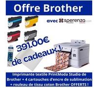 Imprimante textile PrintModa Studio HL-JF1 - Garantie 2 ans - Brother(...) - Blanc Blanc