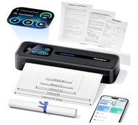 Imprimante Thermique A4 avec Écran Tactile - Haute Résolution 300 dpi - Compatible iOS et Android