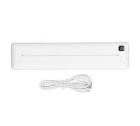 Imprimante Thermique Bluetooth, Mini Imprimante Thermique Portable sans Fil A4 sans Encre, Imprimante D'étiquettes D'expédition Compacte Imprimante de Tatouage Mobile 200 Dpi