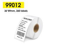 Imprimante thermique compatible avec Dymo Labelwriter,LW Attro,99010,99012,99014,11352,11354,11355,LW450,LW330,LW400,300 - Type 99012 36-89mm