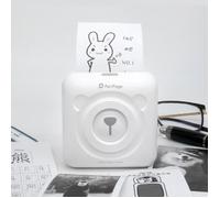 Imprimante thermique de poche Peripage - Blanc - Inkless - Support Android et IOS