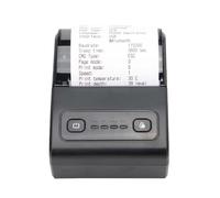 Imprimante Thermique de Reçus 58mm USB + Bluetooth - Solution d'Impression POS Portable Black