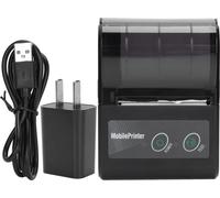 Imprimante thermique de reçus Bluetooth Portable Ticket Pass Bill Mini Label -Maschine 100-240VUS -Stecker