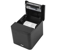 Imprimante Thermique de Reçus, USB Haute efficacité, Facile à Utiliser, 100-240 V, étanche, Imprimante Thermique POS pour Registre de supermarché (Prise UE)