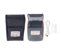 Imprimante Thermique de Tickets de Caisse, Bluetooth, sans Fil, Mini-imprimante de factures, Machine d'impression de Billets de Poche Compatible pour Android 58mm (Sin estuche)