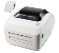 Imprimante thermique directe - Imprimante de codes-barres électroniques, vitesse 101 mm/s, résolution 300 ppp, compatible avec iOS et Android, largeur d'impression 20 mm-118 mm