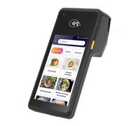 Imprimante Thermique Directe Portable POS avec écran 5 Pouces pour Restaurant, Imprimante Thermique Portable 4G WiFi 1D 2D QR NFC sans Effort avec Flash LED pour Entreprise