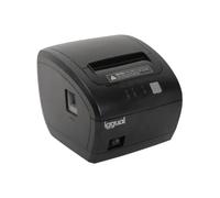iggual Imprimante thermique de tickets de 80 mm Largeur 230 mm/s avec 3 interfaces de connexion USB, RS232, RJ45 et port RJ11