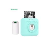 Imprimante thermique mini PeriPage A6 portable Bluetooth imprimante d'étiquettes - Vert