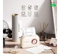 Imprimante thermique portable PeriPage A3X Mini 203 dpi, sans fil USB, 77 mm/56 mm