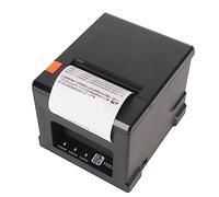 Imprimante Thermique Reçu, Interface USB Ethernet Bluetooth 80mm Auto Cutter Imprimante Thermique POS, Prise en Charge Multilingue Impression Haute Vitesse pour Systèmes de Point (Prise UE)