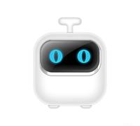 Imprimante thermique sans encre de poche, imprimante d'autocollants avec 200 DPI, connectivité BT sans fil pour smartphones, imprimante de reçus portable pour journaux de voyage et mémos, blanc