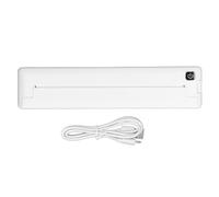 Imprimante Thermique sans Encre Rechargeable Portable, Format A4, Facile à Utiliser, Large compatibilité, Grande capacité avec Prise en Charge des Applications