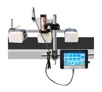 Imprimantes À Jet D'encre Industrielles for Le Codage Et Marquage Par Lots - Avec Écran Tactile for Importer Des Données Partir D'une Clé USB, for Texte, Code QR, Code-barres Numéro De Lot(25.4mm)