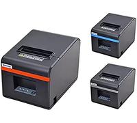 Imprimantes d'étiquettes de Bureau Imprimantes de reçus Thermiques de 80 mm Imprimante de Tickets de Point de Vente avec Coupe Automatique pour la Cuisine Support USB/Ethernet Tiroir-Caisse