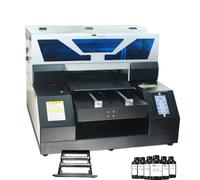 Imprimantes Multifonction Jet D'encre A3 UV Couleur Printer Imprimante Automatique à Plat A319 pour PVC,Verre,Bois,Bouteilles,Coque de téléphone portable,Vêtements Impression,Contient de l'encre