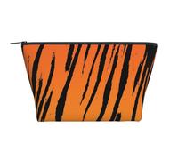 Imprimé à Rayures Tigre, Trousse de Toilette Trousse de Maquillage Sac à cosmétiques Trousse de Toilette de Voyage Portable