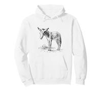 Imprimé âne de Ferme Vintage Sweat à Capuche