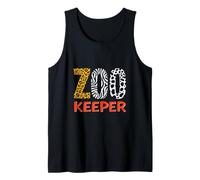 Imprimé Animal Audacieux Zoo Keeper pour Les Amateurs de la Faune Débardeur