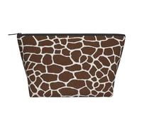 Imprimé Animal Girafe, Trousse de Toilette Trousse de Maquillage Sac à cosmétiques Trousse de Toilette de Voyage Portable