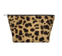 Imprimé Animal léopard, Trousse de Toilette Trousse de Maquillage Sac à cosmétiques Trousse de Toilette de Voyage Portable
