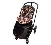 Imprimé animal rembourré Chancelière/Cosy orteils Compatible avec Quinny Buzz Zapp Moodd Mura Girafe