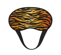 Imprimé animal Tigre Noir Or,Masques de sommeil occultants, cache-yeux couvrants, masques de sommeil anti-lumière