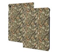Imprimé arbre camouflage vert (A) compatible avec iPad Air 3ème génération, étuis de tablette compatibles avec iPad Pro 10,5", veille/réveil automatique, support folio