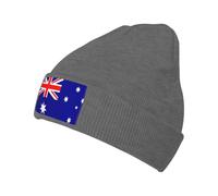 Imprimé Australie Drapeau Bonnet Chaud Tricoté sans Bords Repliable Anti Vent Élastique Unisexe Taille Unique Confortable Anti Vent pour Ski Running Vélo Extérieur Style Décontracté Quotidien