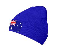 Imprimé Australie Drapeau Bonnet Chaud Tricoté sans Bords Repliable Anti Vent Élastique Unisexe Taille Unique Confortable Anti Vent pour Ski Running Vélo Extérieur Style Décontracté Quotidien