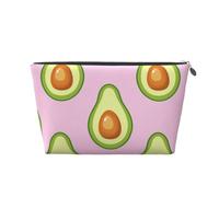 Imprimé Avocat Rose, Trousse de Toilette Trousse de Maquillage Sac à cosmétiques Trousse de Toilette de Voyage Portable