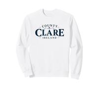 Imprimé Bleu Marine du comté de Clare Irlande Sweatshirt