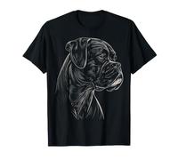 Imprimé Boxer Amoureux des Chiens T-Shirt