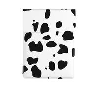 Imprimé Chien Dalmatien Tache Noire,Housse en Cuir synthétique pour Ordinateur Portable, Sacoche pour Ordinateur Portable, Sacoche pour Tablette