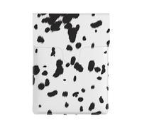 Imprimé Chien Dalmatien Tache Noire,Housse en Cuir synthétique pour Ordinateur Portable, Sacoche pour Ordinateur Portable, Sacoche pour Tablette