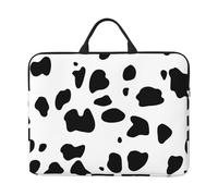 Imprimé Chien Dalmatien Tache Noire,Housse pour Ordinateur Portable 14 Pouces, Sacoche pour Ordinateur Portable, Mallette avec poignée